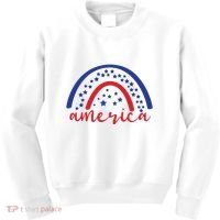 America Rainbow USA Kids Sweatshirt thumb 0