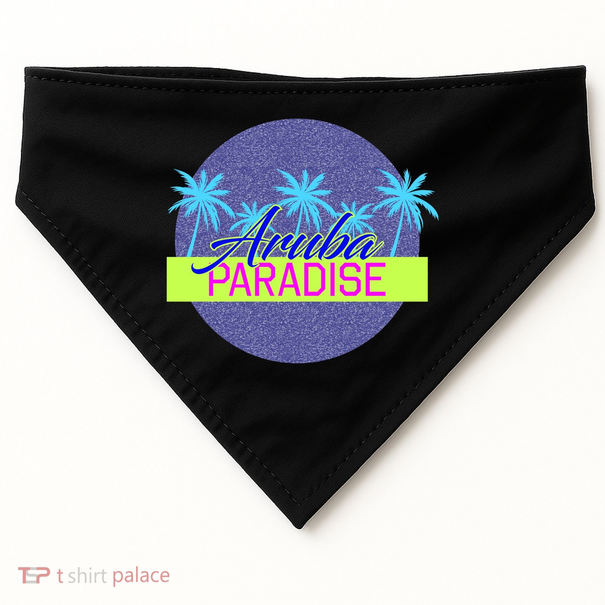 Aruba Paradise USA-Made Doggie Bandana