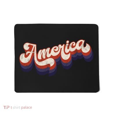 America Retro Vintage Mousepad