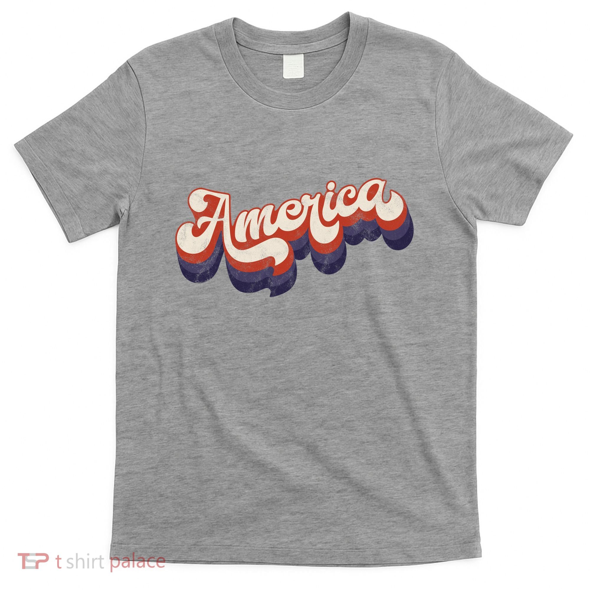 America Retro Vintage T-Shirt