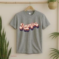 America Retro Vintage T-Shirt thumb 2