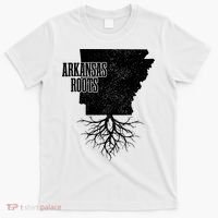 Arkansas Roots Vintage Pride State Map Gift T-Shirt thumb 0