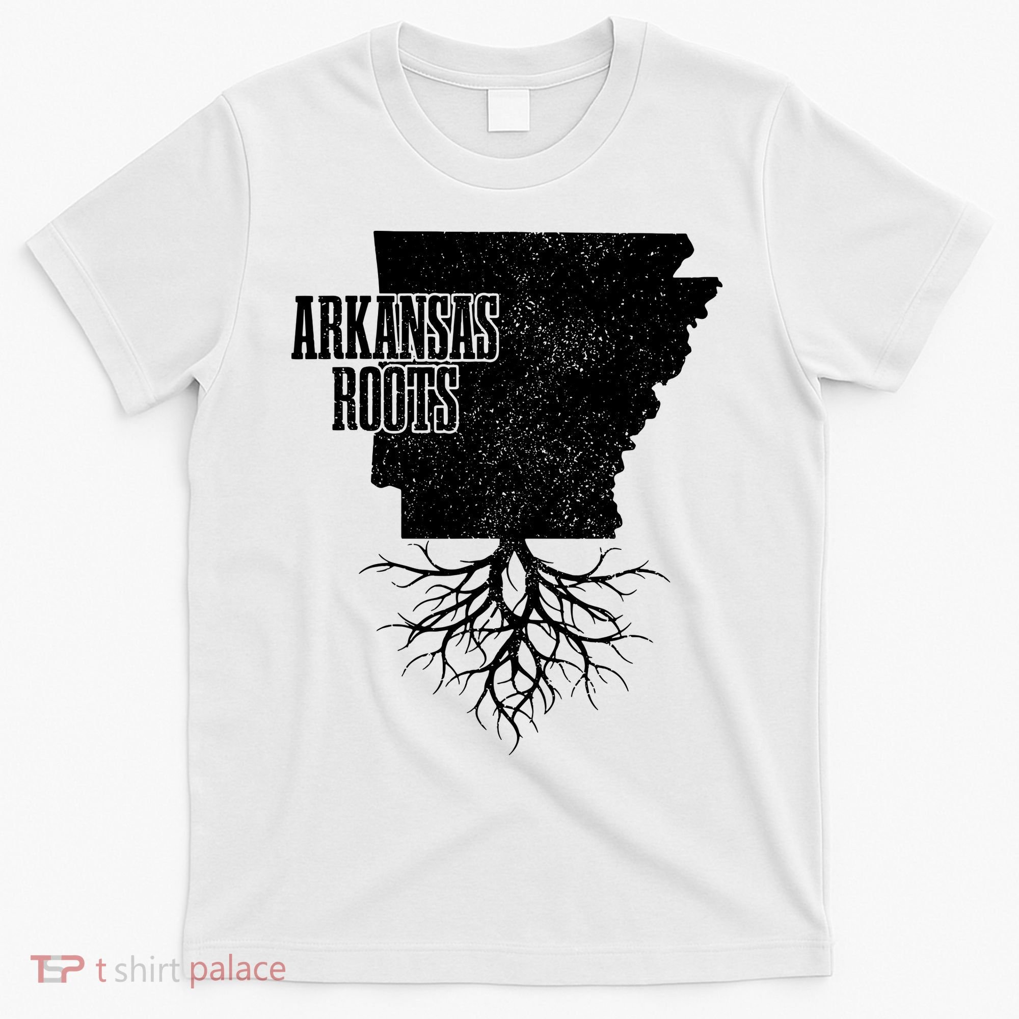 Arkansas Roots Vintage Pride State Map Gift T-Shirt