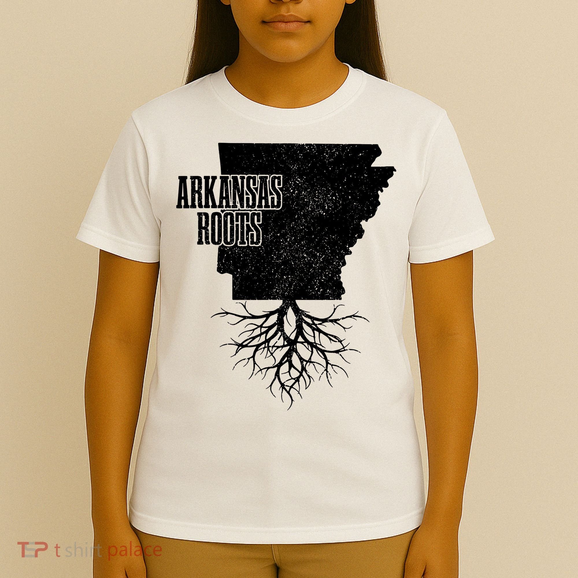 Arkansas Roots Vintage Pride State Map Gift T-Shirt