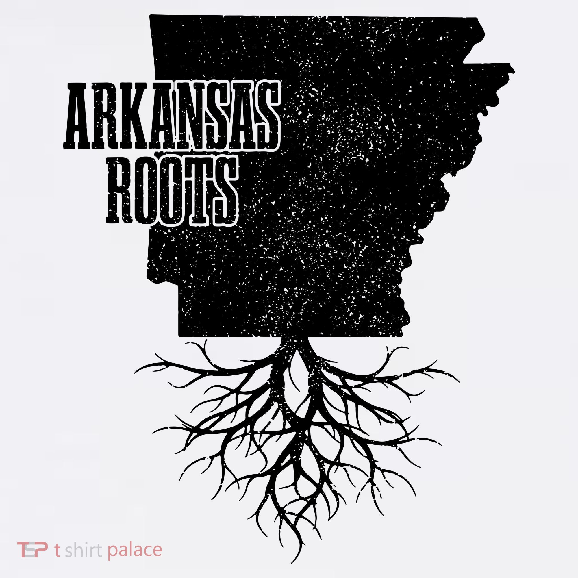 Arkansas Roots Vintage Pride State Map Gift T-Shirt