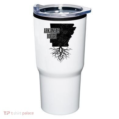 Arkansas Roots Vintage Pride State Map Gift Tumbler