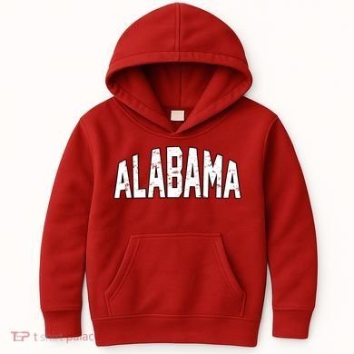 Alabama Retro Vintage Kids Hoodie
