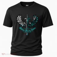 Addiction Recovery Warrior Celebrate Recovery Awareness Cooling Performance Crew T-Shirt thumb 0
