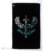 Addiction Recovery Warrior Celebrate Recovery Awareness Golf Towel thumb 0