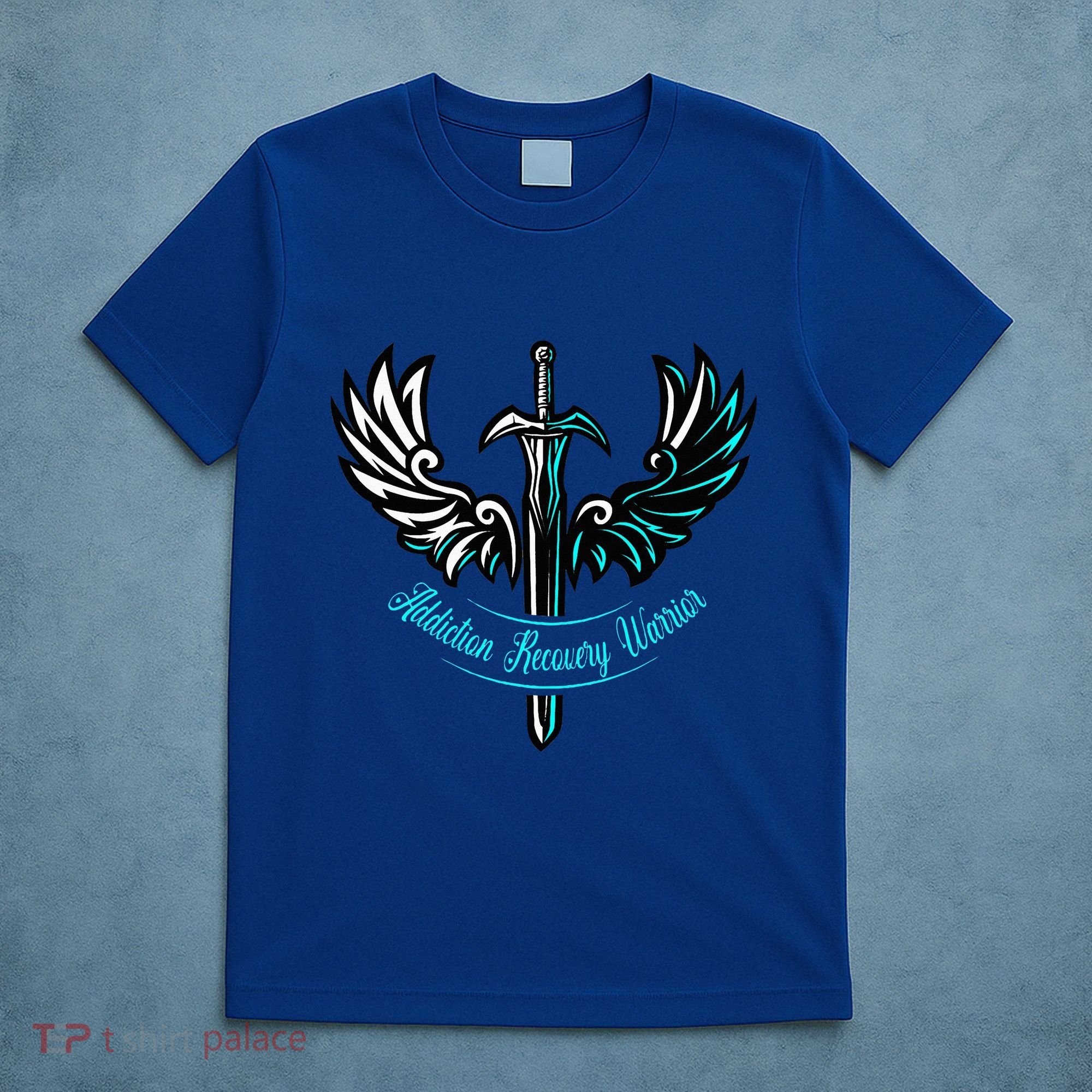 Addiction Recovery Warrior Celebrate Recovery Awareness T-Shirt