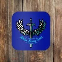 Addiction Recovery Warrior Celebrate Recovery Awareness Coaster thumb 0
