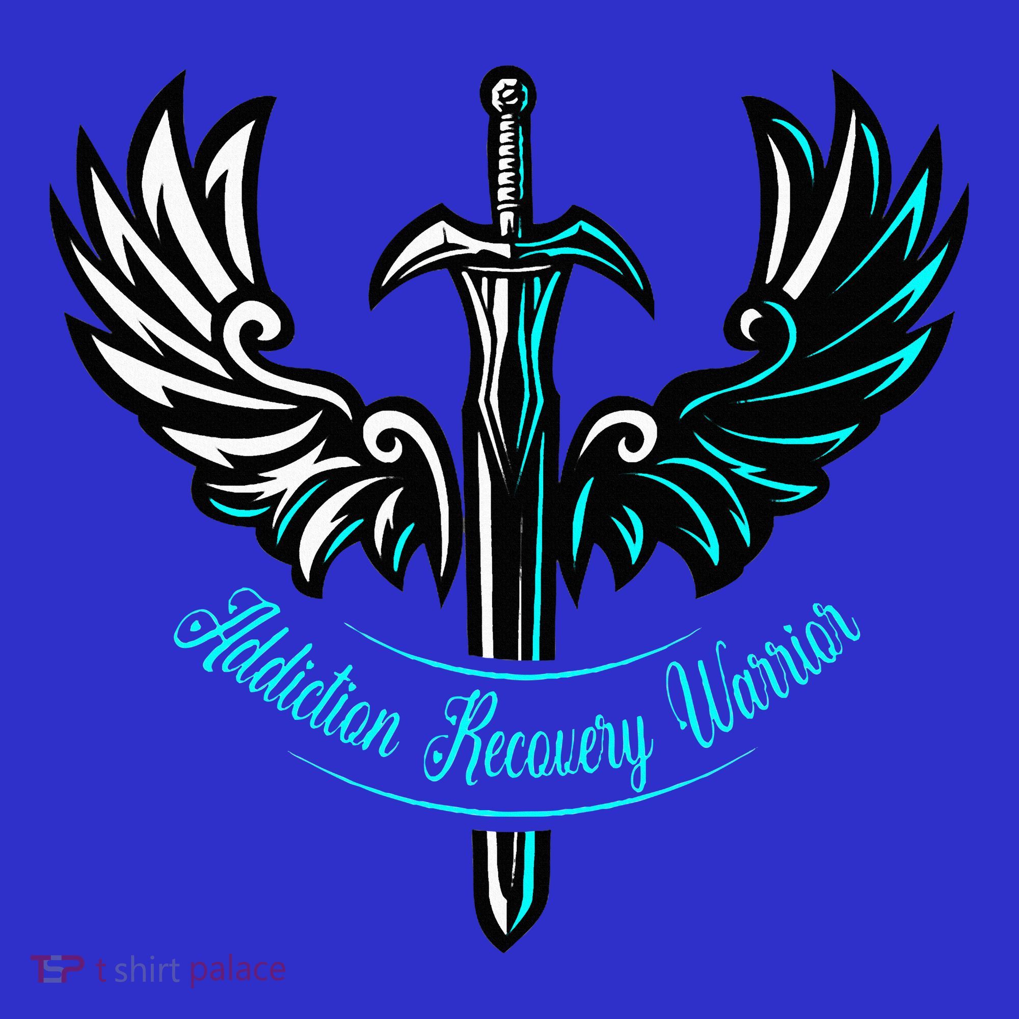 Addiction Recovery Warrior Celebrate Recovery Awareness Polo