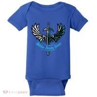 Addiction Recovery Warrior Celebrate Recovery Awareness Baby Bodysuit thumb 0