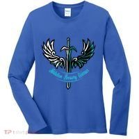 Addiction Recovery Warrior Celebrate Recovery Awareness Women's Long Sleeve Shirt thumb 0
