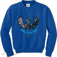 Addiction Recovery Warrior Celebrate Recovery Awareness Kids Sweatshirt thumb 0