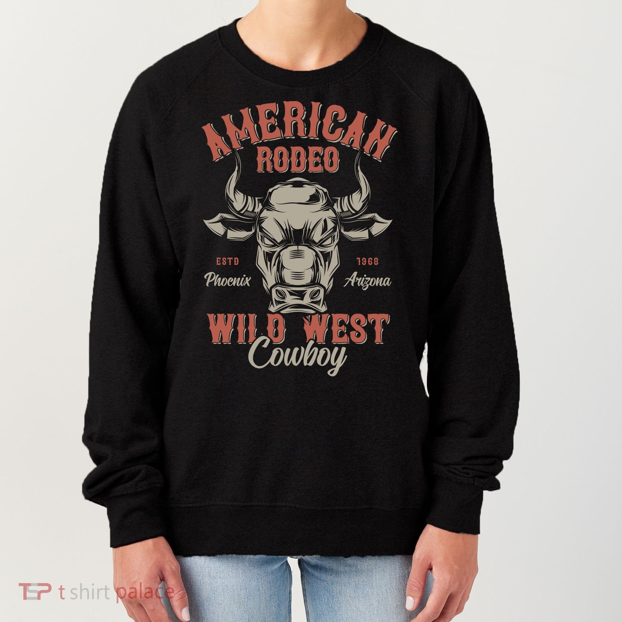 American Rodeo Wild West Cowboy Women's Sweatshirt