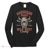 American Rodeo Wild West Cowboy Long Sleeve Shirt thumb 0