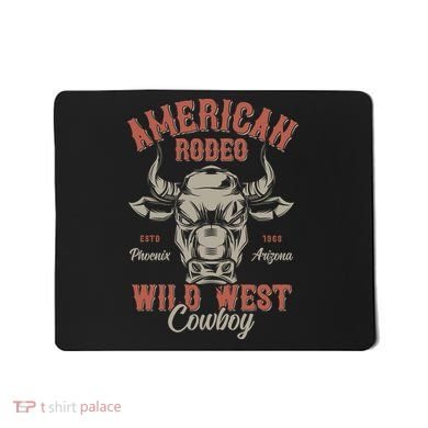 American Rodeo Wild West Cowboy Mousepad
