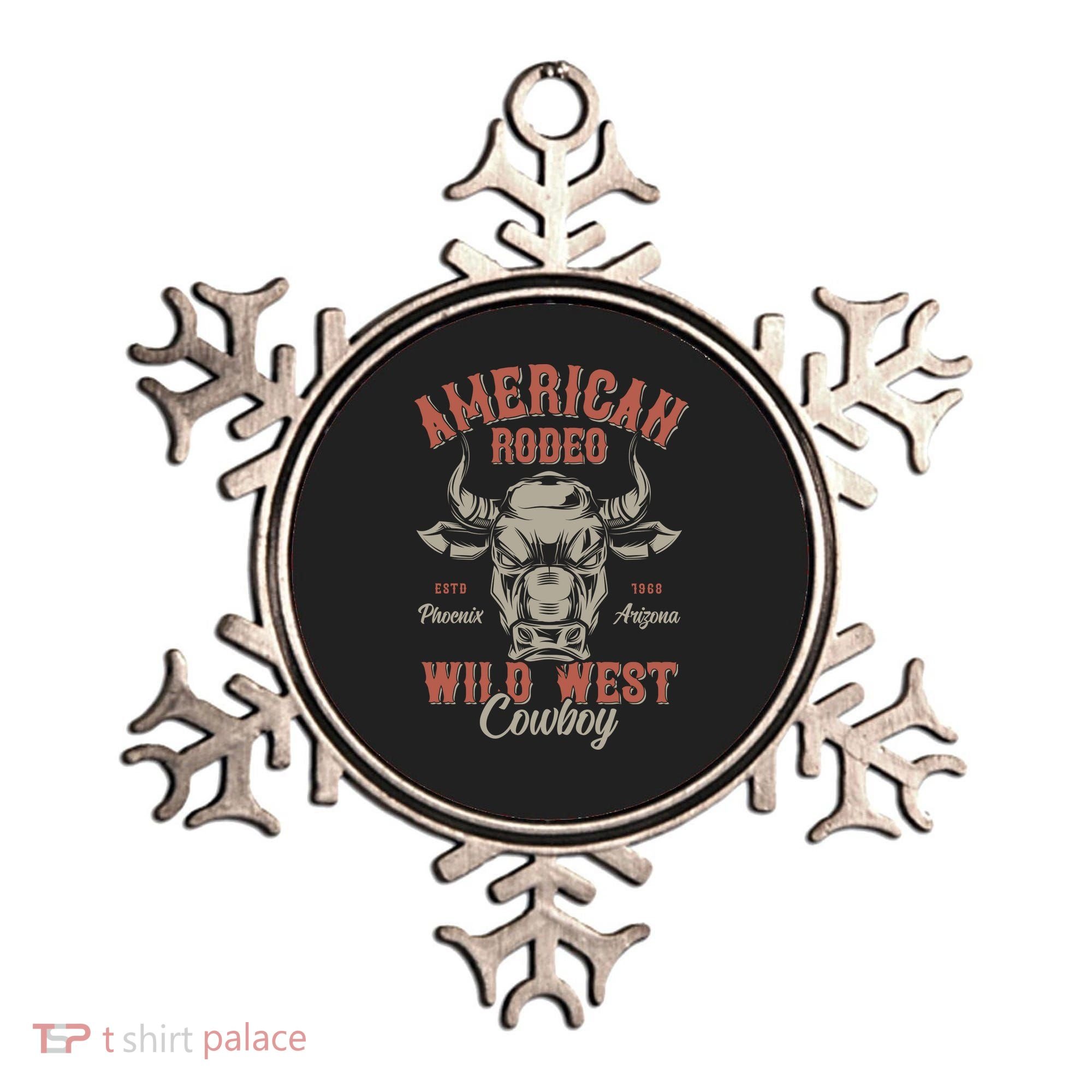 American Rodeo Wild West Cowboy Ornament