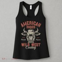 American Rodeo Wild West Cowboy Women's Tank Top thumb 3