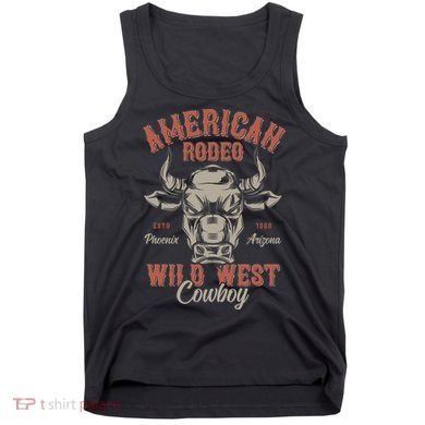 American Rodeo Wild West Cowboy Tank Top