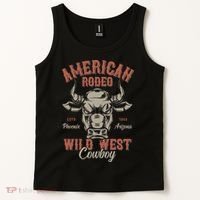 American Rodeo Wild West Cowboy Tank Top thumb 2