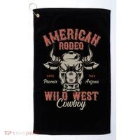 American Rodeo Wild West Cowboy Golf Towel thumb 0
