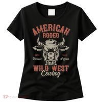 American Rodeo Wild West Cowboy Women's T-Shirt thumb 0