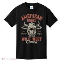 American Rodeo Wild West Cowboy Kids T-Shirt thumb 0