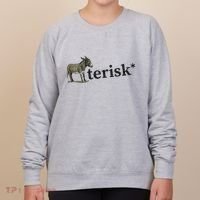 Asterisk Reader Writer Women's Sweatshirt thumb 0