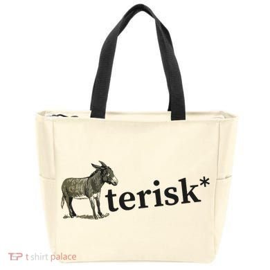Asterisk Reader Writer Tote Bag