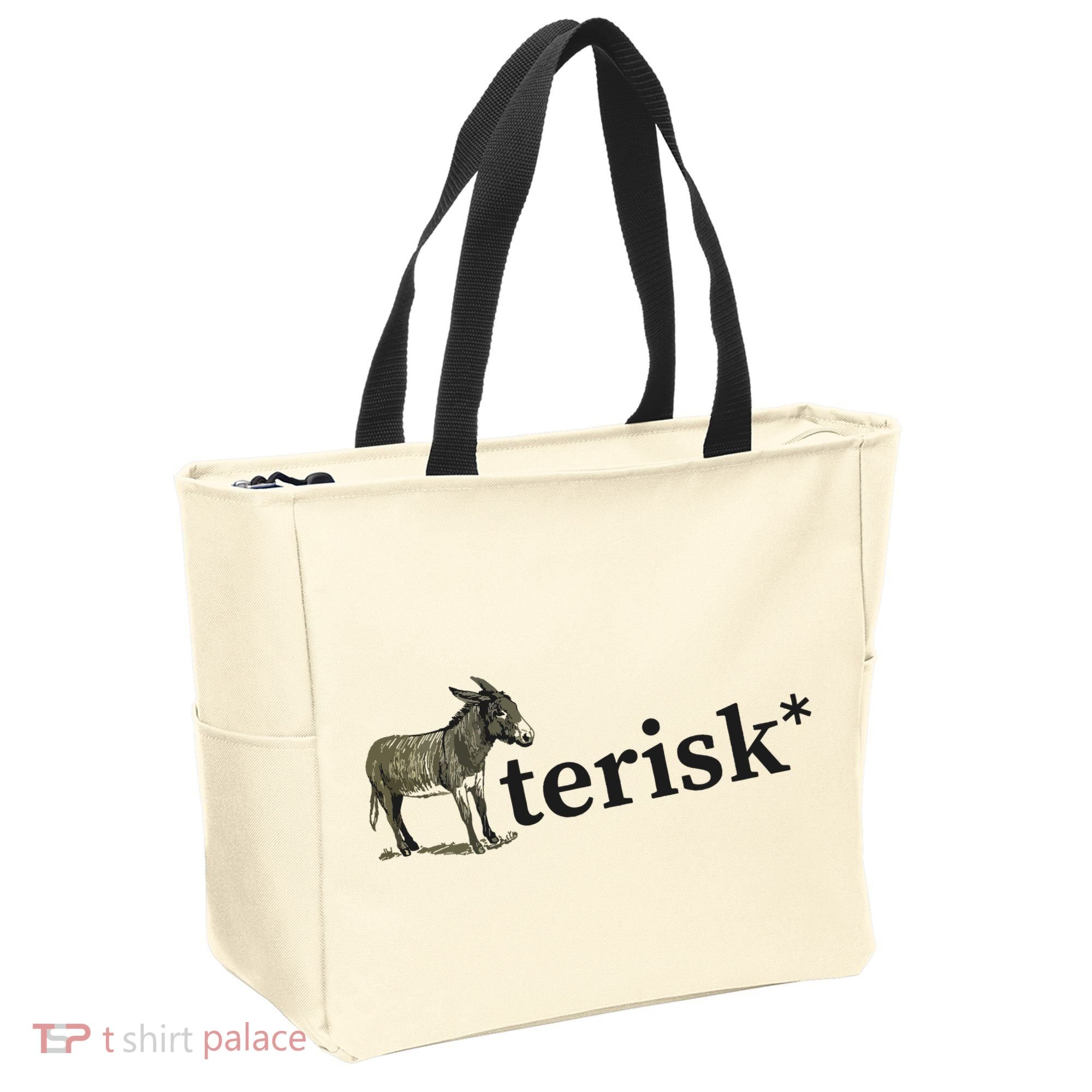 Asterisk Reader Writer Tote Bag