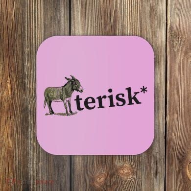 Asterisk Reader Writer Coaster