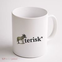 Asterisk Reader Writer Coffee Mug thumb 1