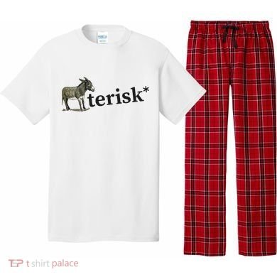 Asterisk Reader Writer Pajama Set