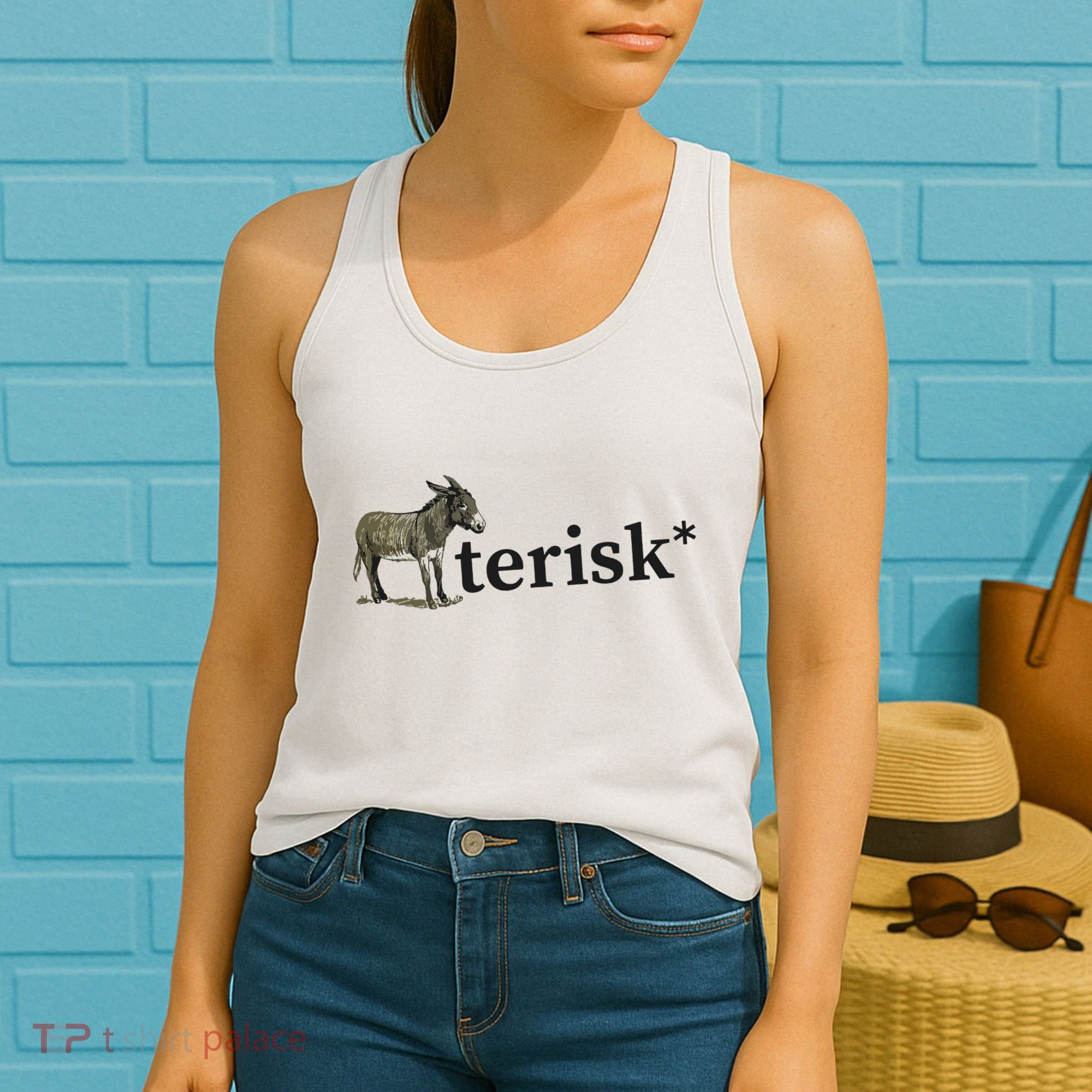 Asterisk Reader Writer Women's Tank Top