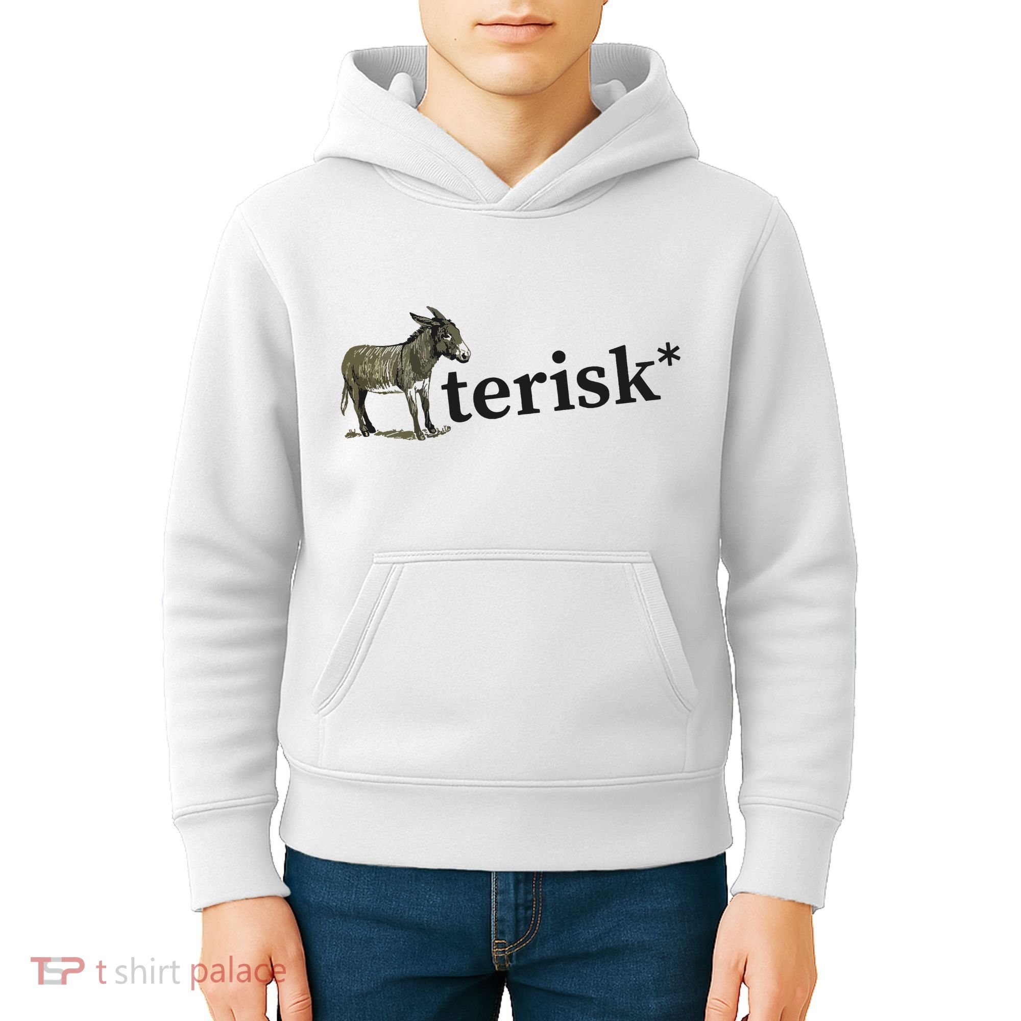 Asterisk Reader Writer Kids Hoodie