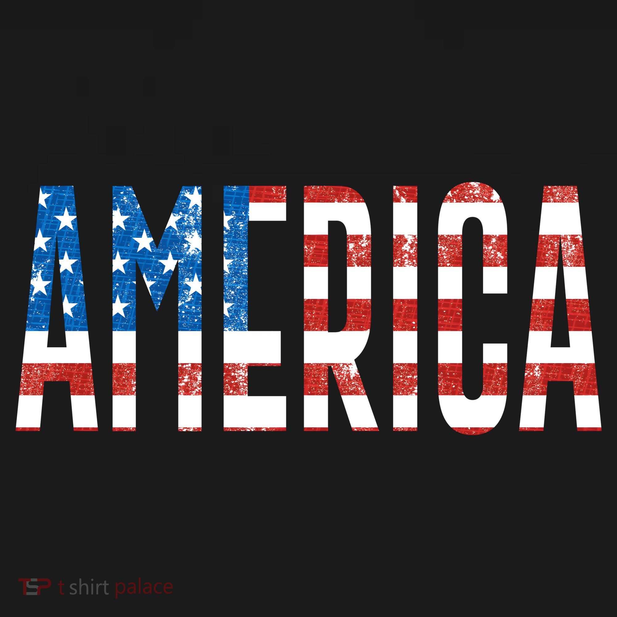 America Red White Blue Stars And Stripes Women's Tank Top