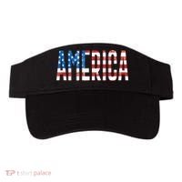 America Red White Blue Stars And Stripes Visor thumb 0