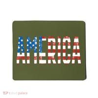 America Red White Blue Stars And Stripes Mousepad thumb 0