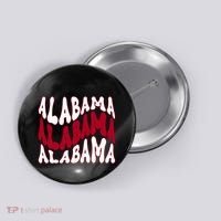Alabama Retro Wave Button thumb 0