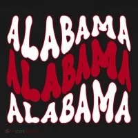 Alabama Retro Wave Bucket Hat thumb 4