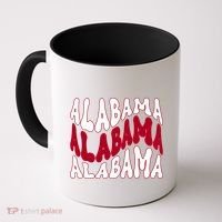 Alabama Retro Wave Coffee Mug thumb 0