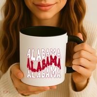 Alabama Retro Wave Coffee Mug thumb 3