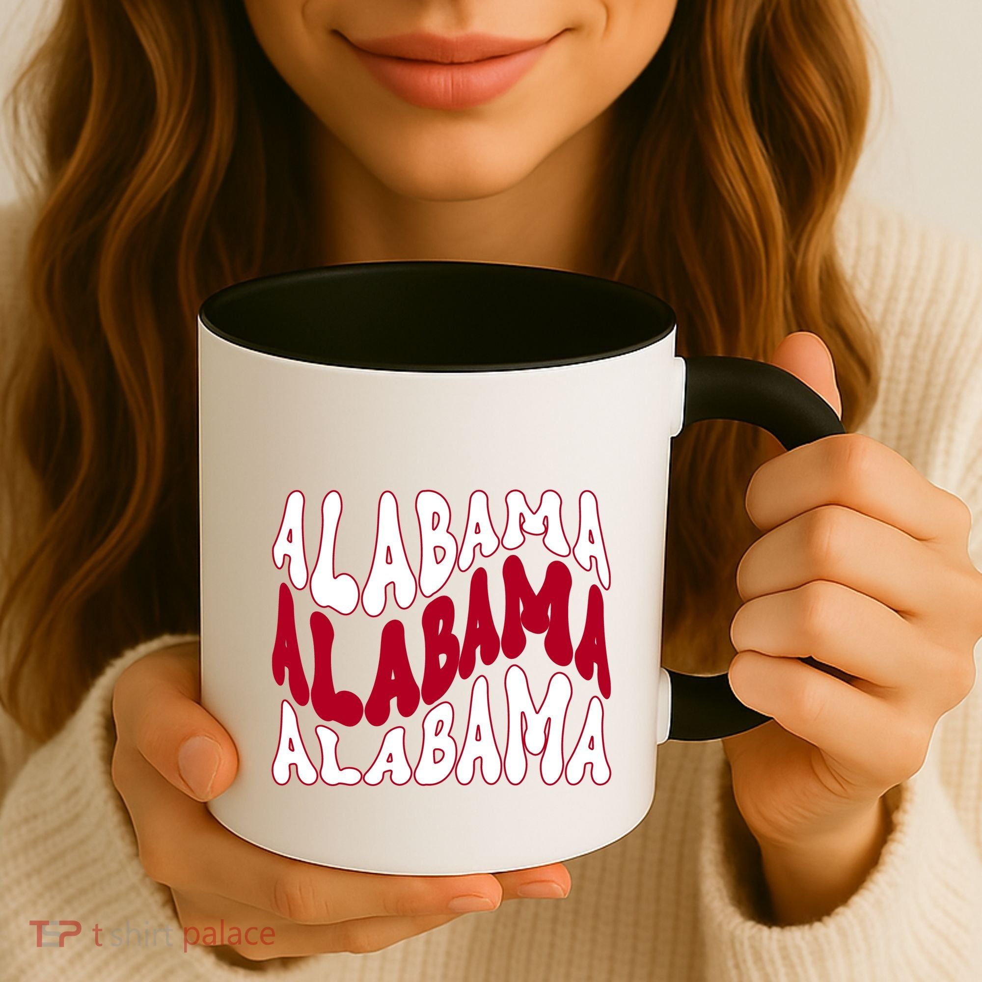 Alabama Retro Wave Coffee Mug