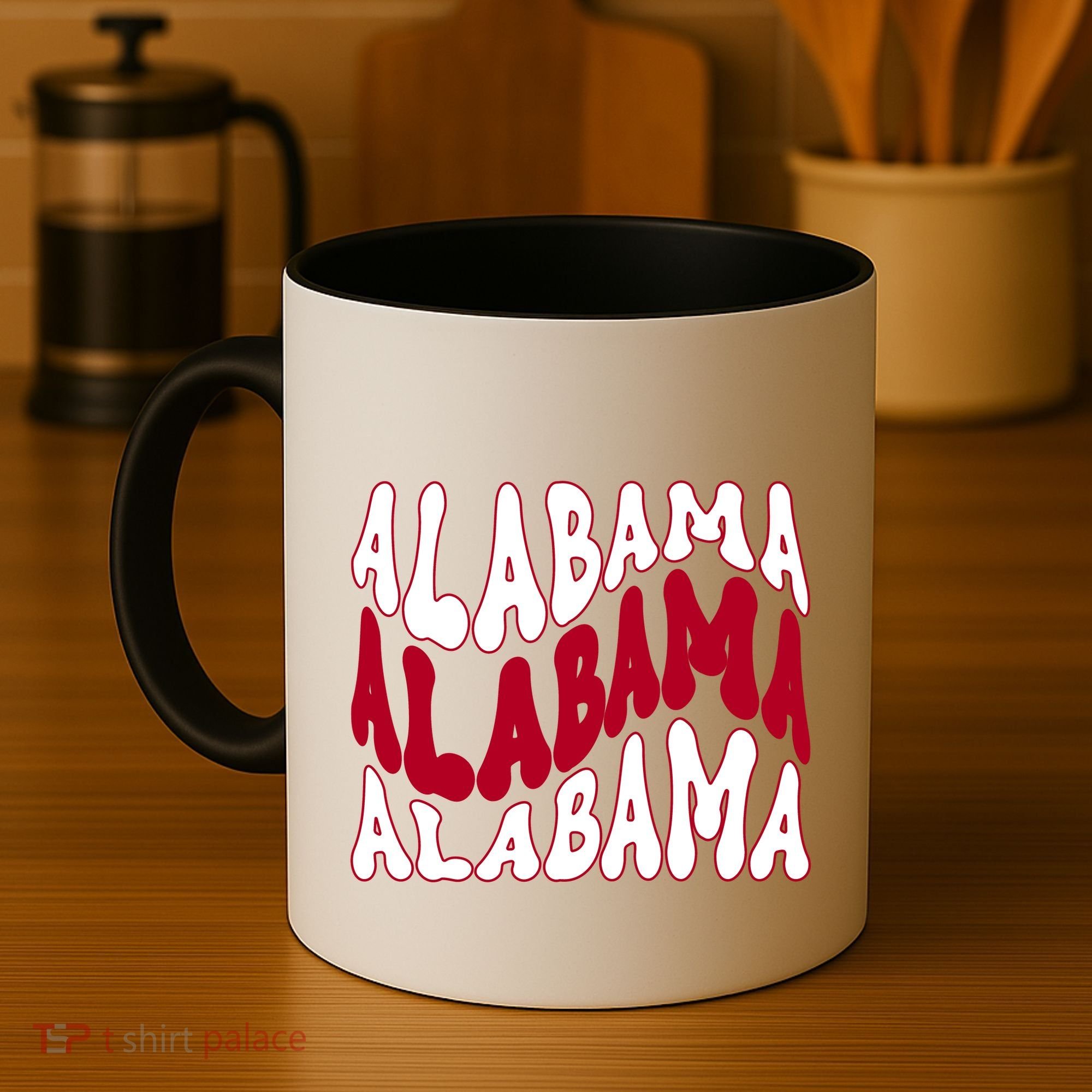 Alabama Retro Wave Coffee Mug