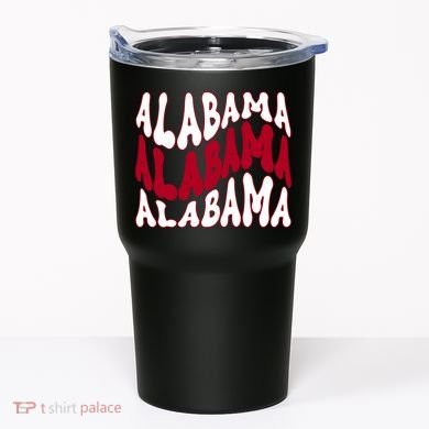 Alabama Retro Wave Tumbler