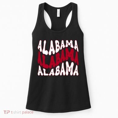 Alabama Retro Wave Women's Tank Top