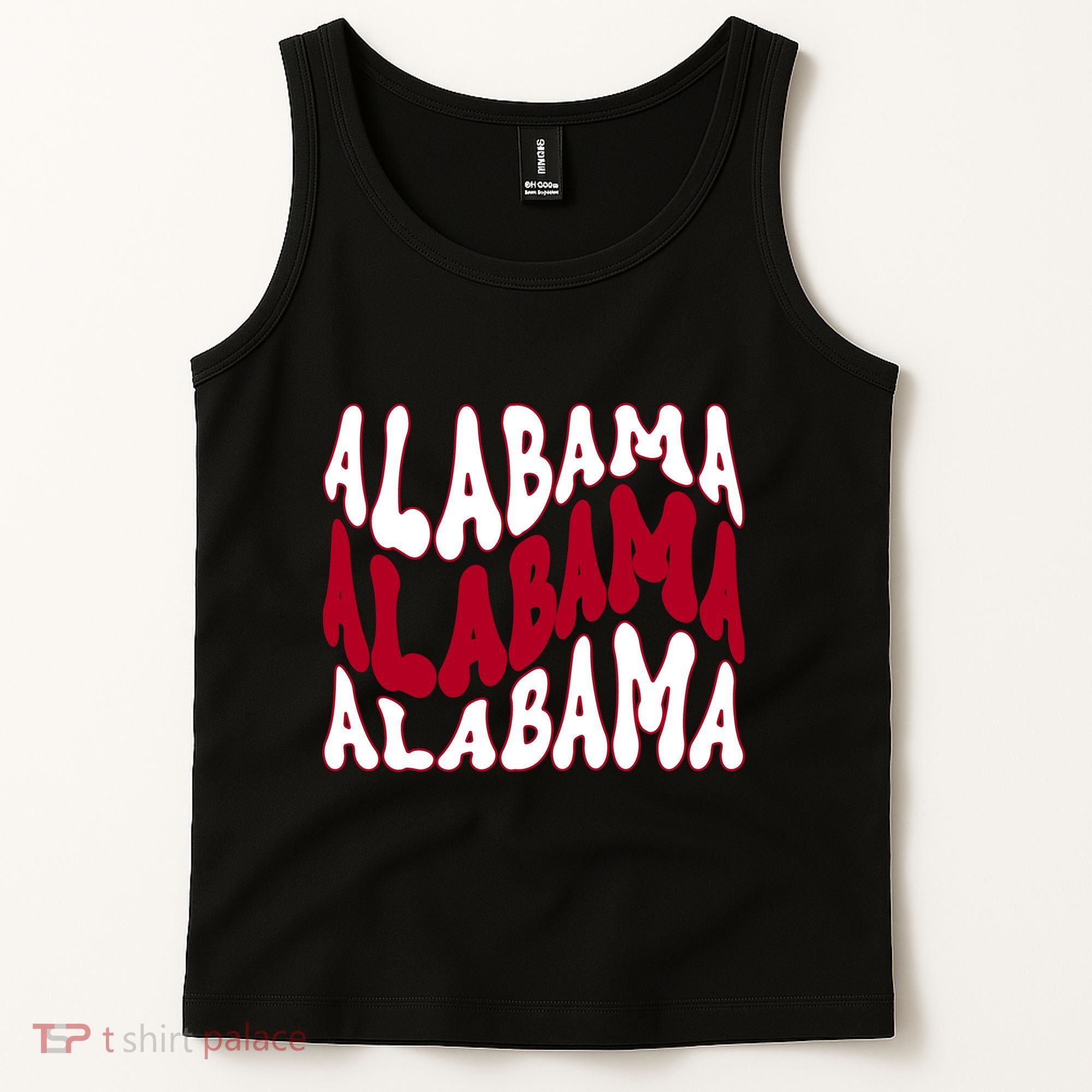 Alabama Retro Wave Tank Top