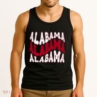 Alabama Retro Wave Tank Top thumb 3